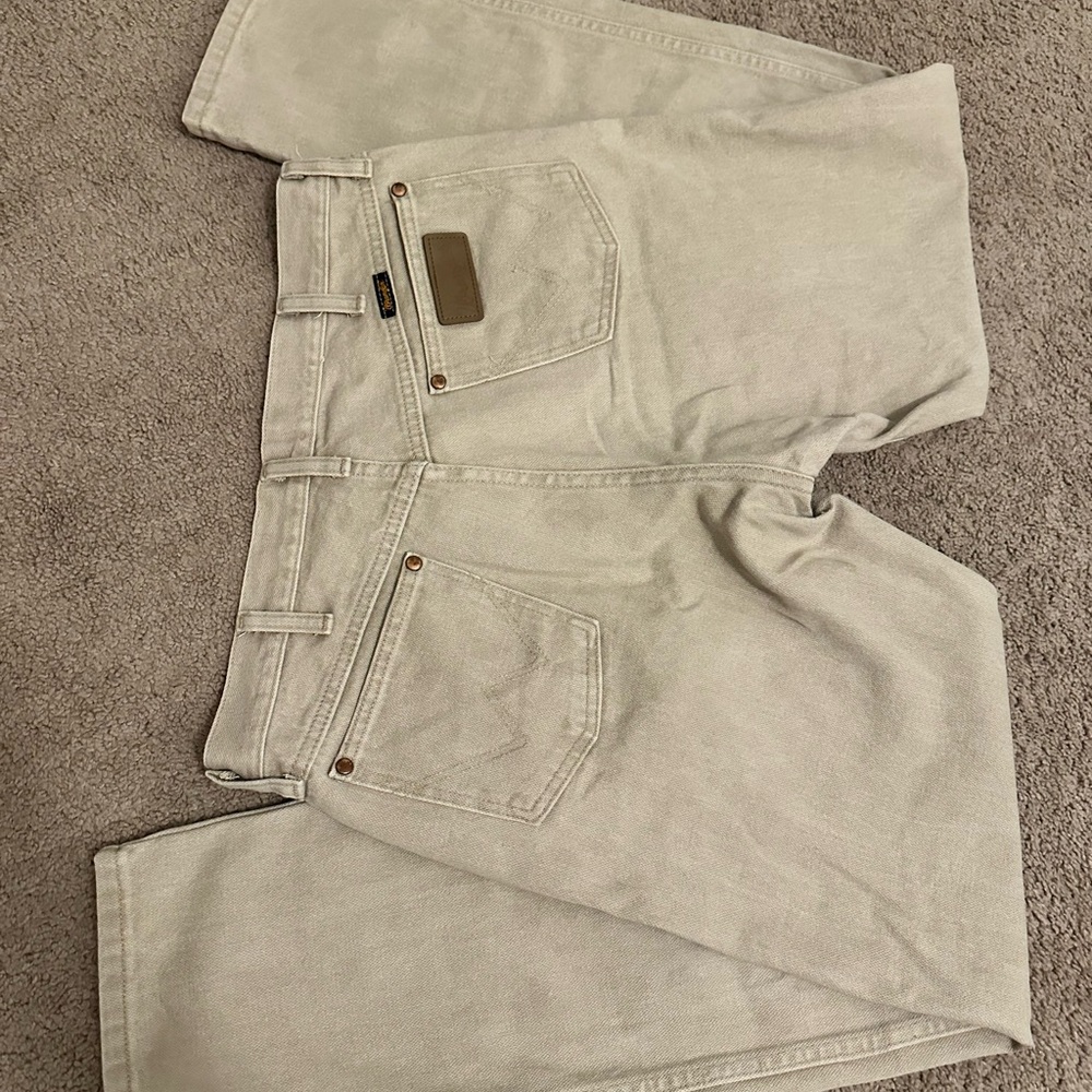 Khaki wranglers